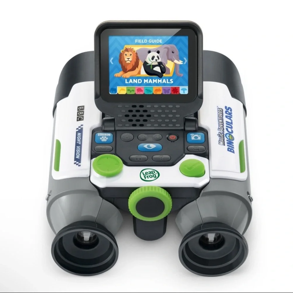 New LeapFrog Magic Adventures Binoculars w/Camera, Night Vision, Adventure Games